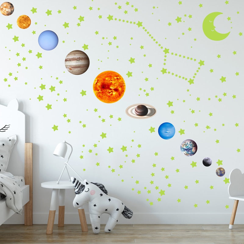 Wall sticker stars/moon - My Store