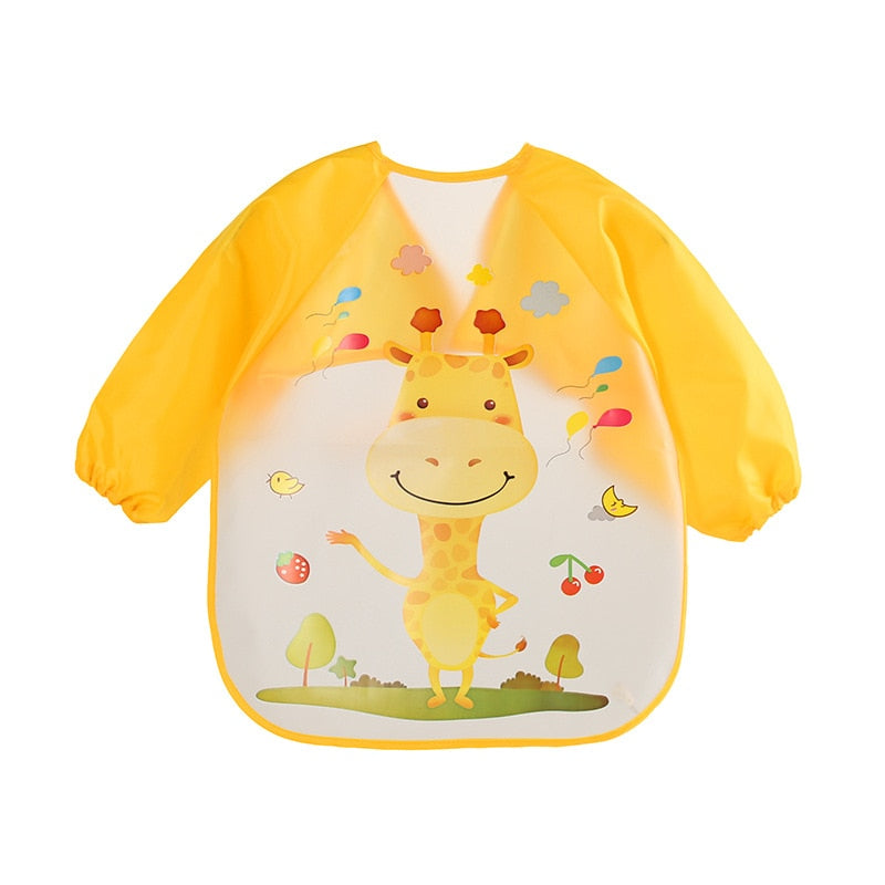 Long-sleeved apron for babies. - My Store
